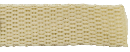 Polypropeeninauha luonnonvalkoinen, remminauha, turvanauha, laukkunauha
